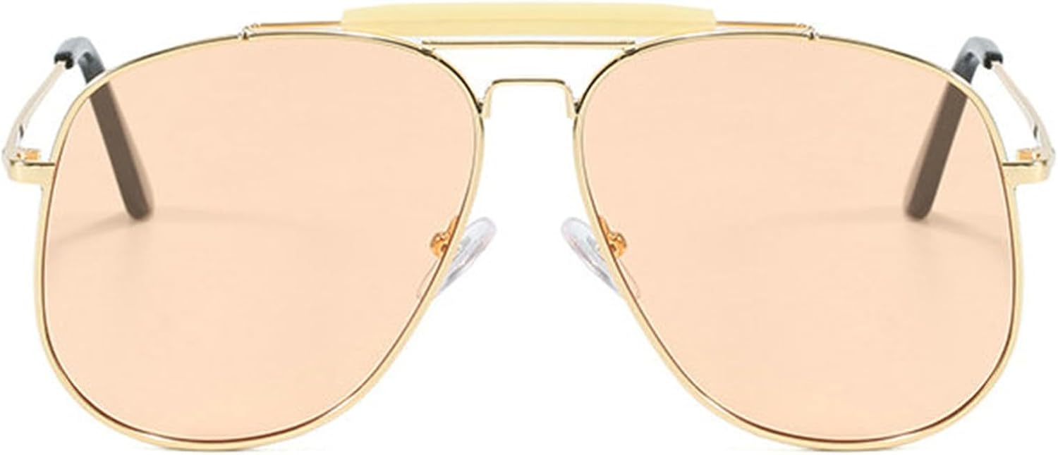 

Солнцезащитные очки Willochra увеличенного размера в стиле «пилот» квадратной формы для женщин и мужчин, винтажные, 70-е годы, многоугольные, женские, с двойной перемычкой, C5