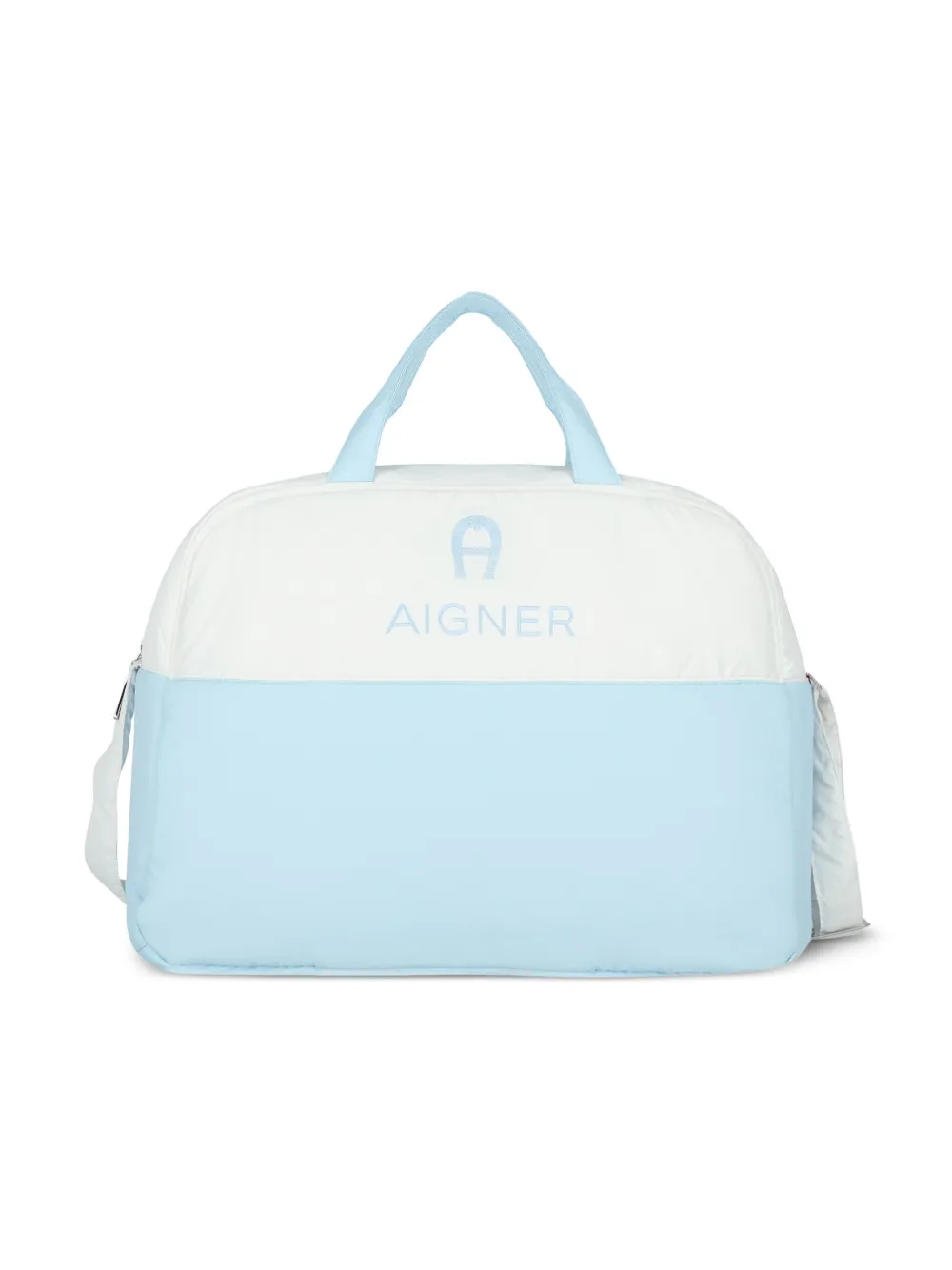 

Пеленальная сумка с вышитым логотипом Aigner Kids, синий