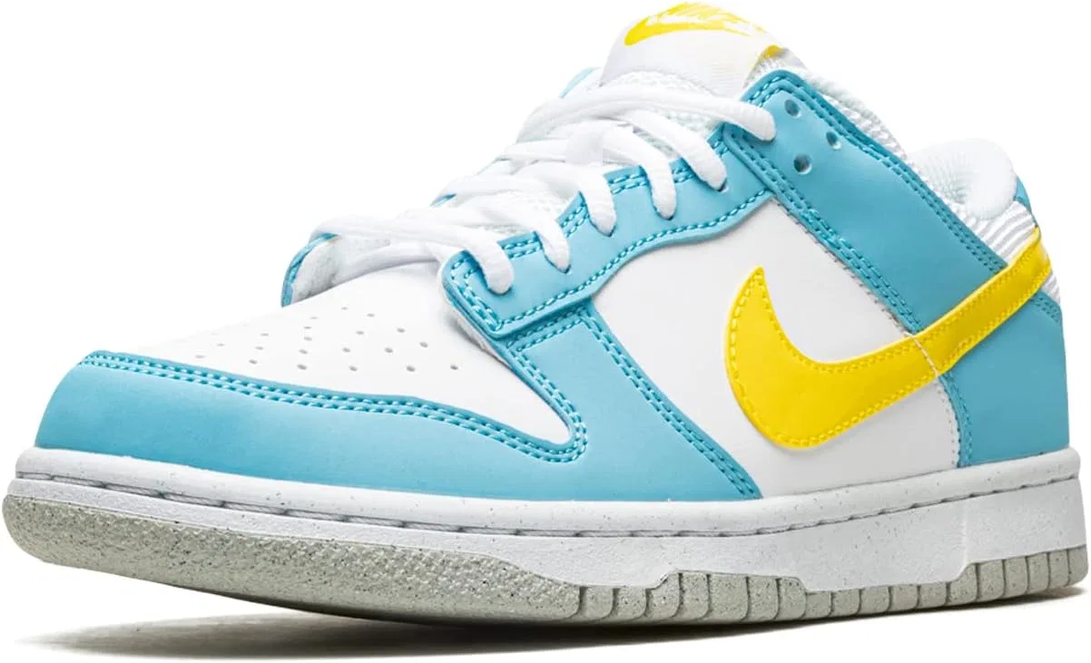 Кроссовки Homer Simpson Nike Dunk Low, Blue Chill/Yellow Strike-white — фото 4