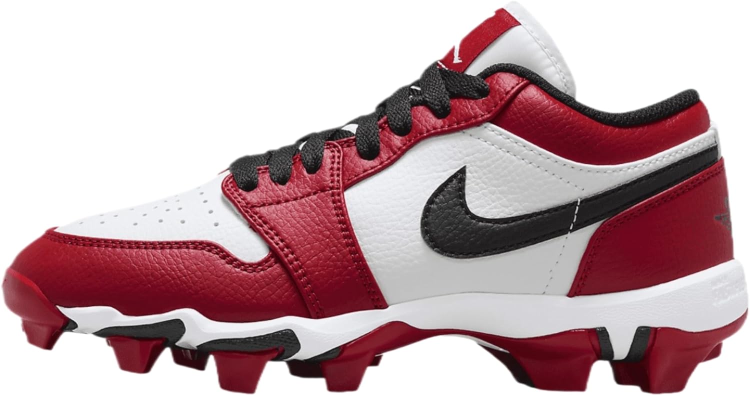 

Футбольные бутсы Nike Jordan 1 Low для детей, белый/черный/красный