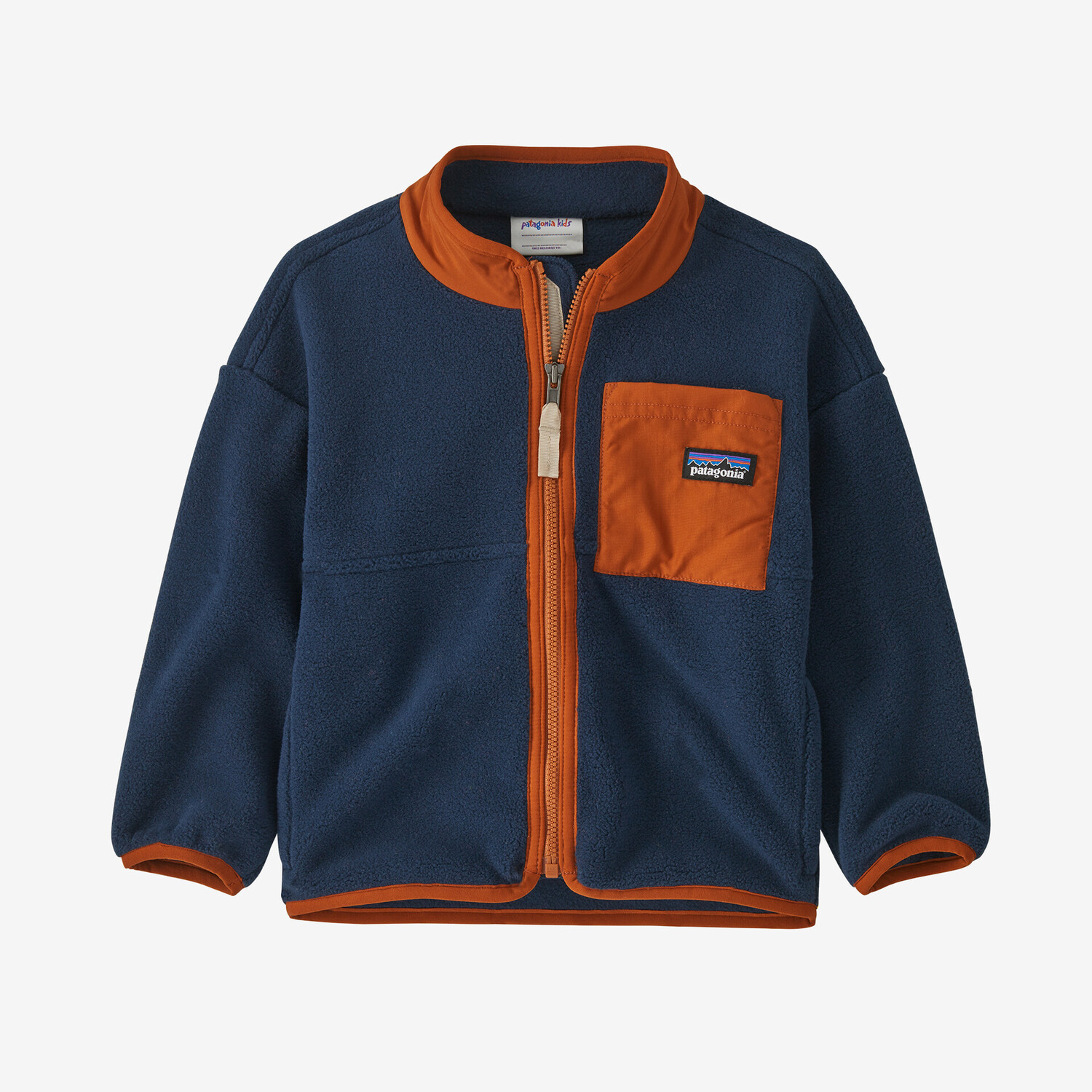 

Флисовая куртка Baby Synchilla Patagonia, новый темно-синий