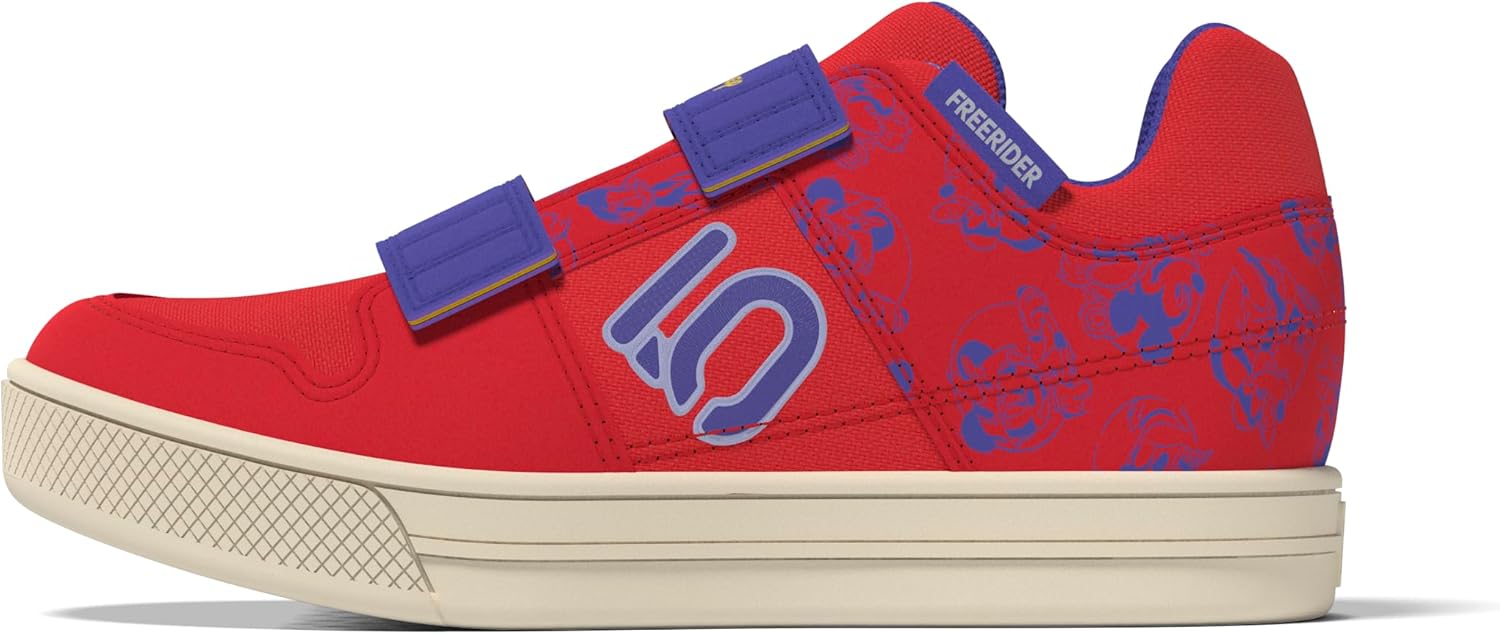 Детские велосипедные туфли Adidas Five Ten X Disney Freerider VCS (для детей младшего и старшего возраста), белый/фиолетовый — фото 4