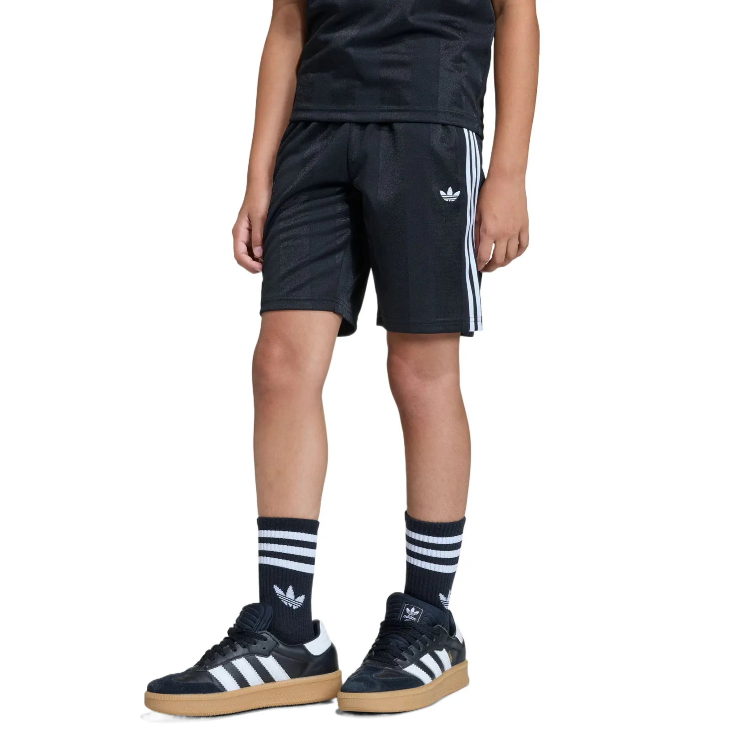 Детские шорты Moderate Adidas Originals, черно-белый — фото 3