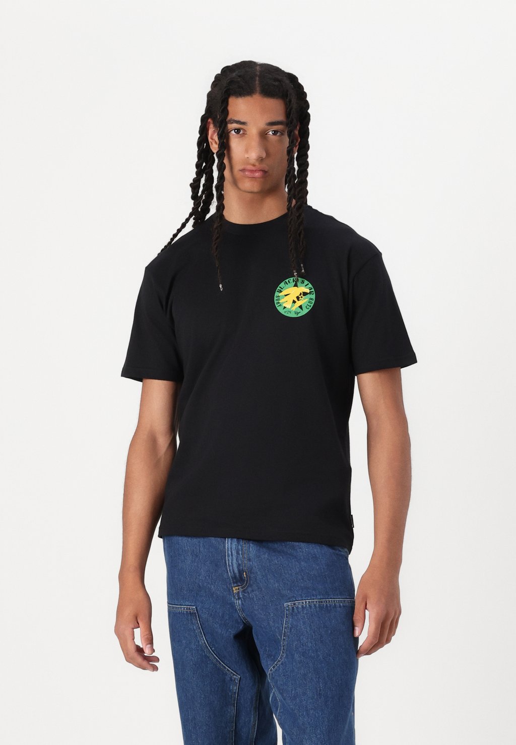 

Футболка с принтом BLACK STAR REGULAR UNISEX Billabong, черный