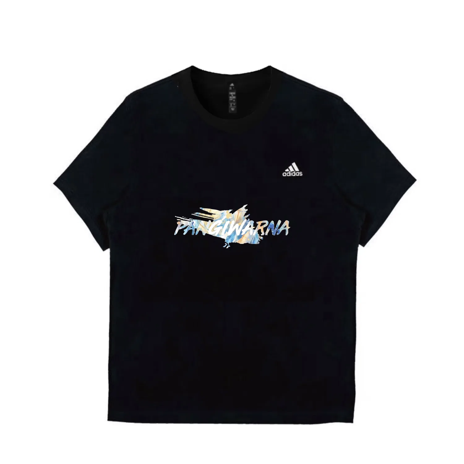 Футболка MUST HAVES с круглым вырезом Adidas черная — фото 3