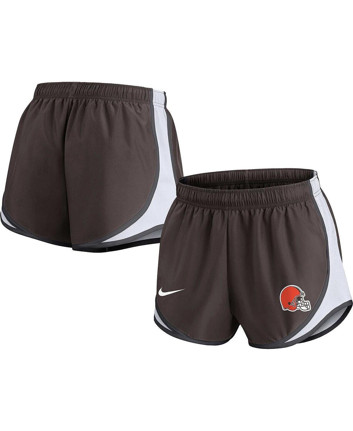 

Женские коричневые шорты Cleveland Browns Performance Tempo Nike, коричневый