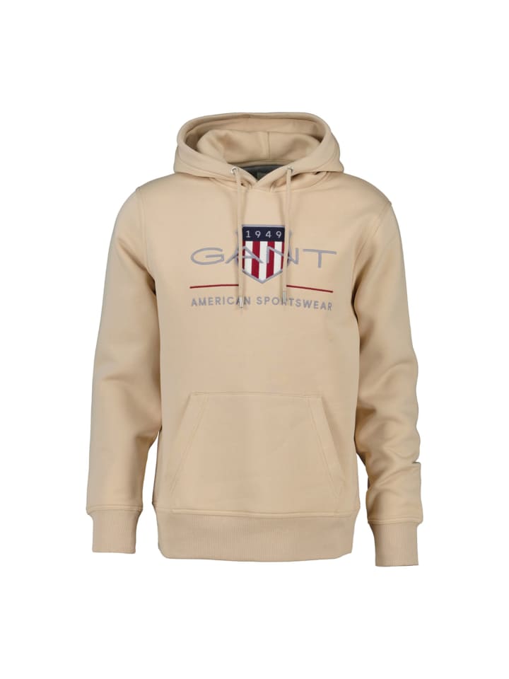 

Толстовка Gant, цвет beige (dry sand)