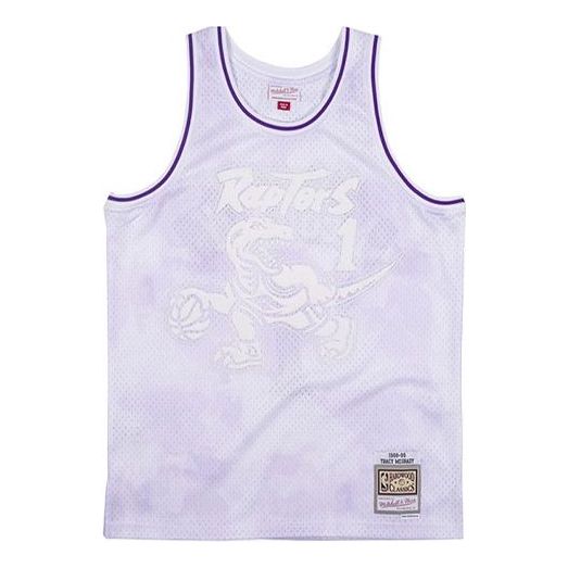 

Джерси Mitchell & Ness x NBA Toronto Raptors 1998-99 Cloud Series Jerseys 'Tracy McGrady 1', фиолетовый