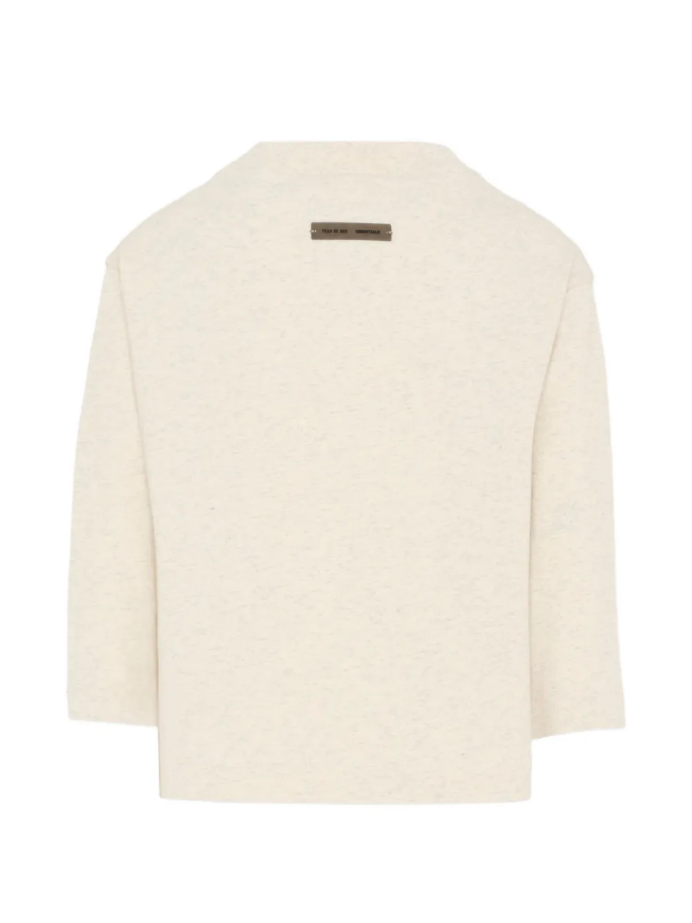 Футболка с длинными рукавами Fear Of God Essentials Kids, бежевый — фото 2