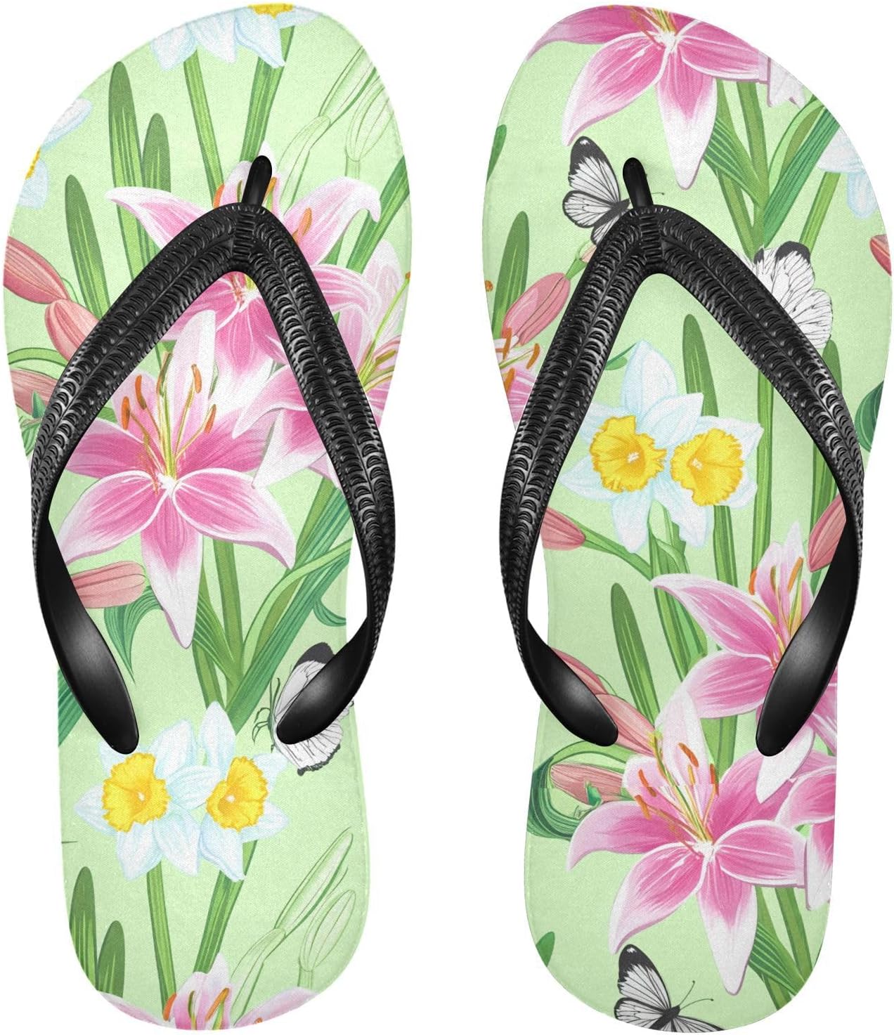 

Сланцы Lily Daffodil Green для пляжа с душем, резиновые нескользящие летние шлепанцы для женщин и мужчин, для прогулок Sinestour