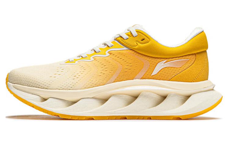 

LiNing Скользоустойчивые мужские кроссовки низкие желто-белые Vanilla Yellow/Citrus Yellow, цвет Vanilla Yellow/Citrus Yellow