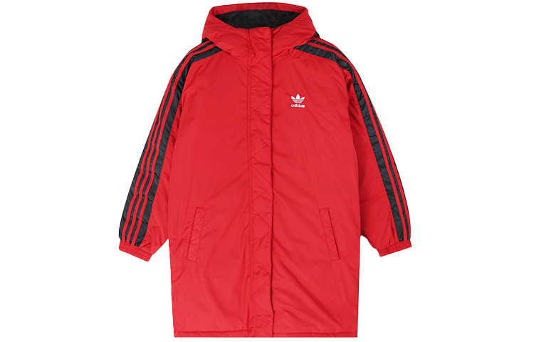 Adidas Originals Женская пуховая куртка Светло-алая, Light Scarlet — фото 2