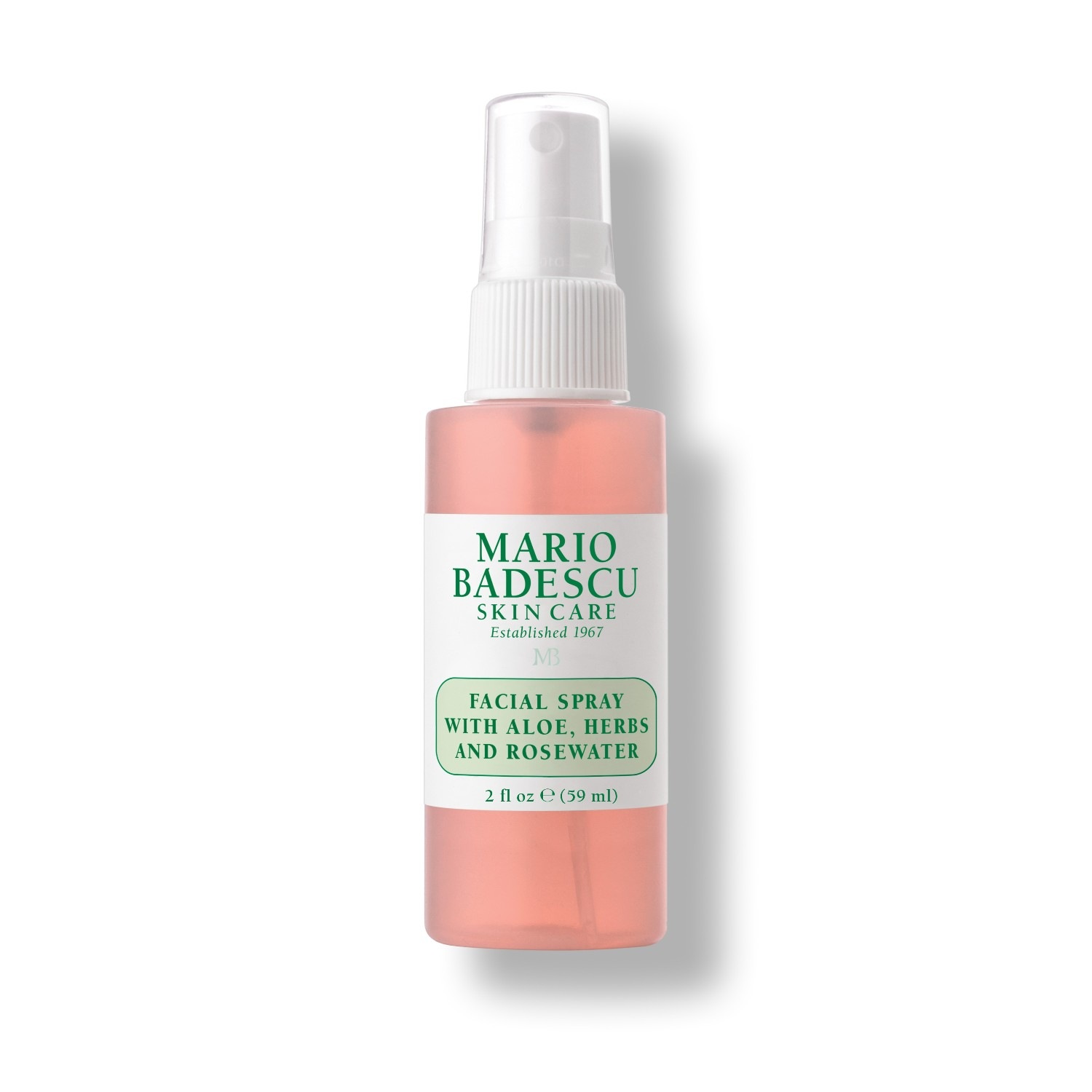 

Спрей для лица face spa facial spray with aloe, herbs and rosewater Mario Badescu, объем 59 мл