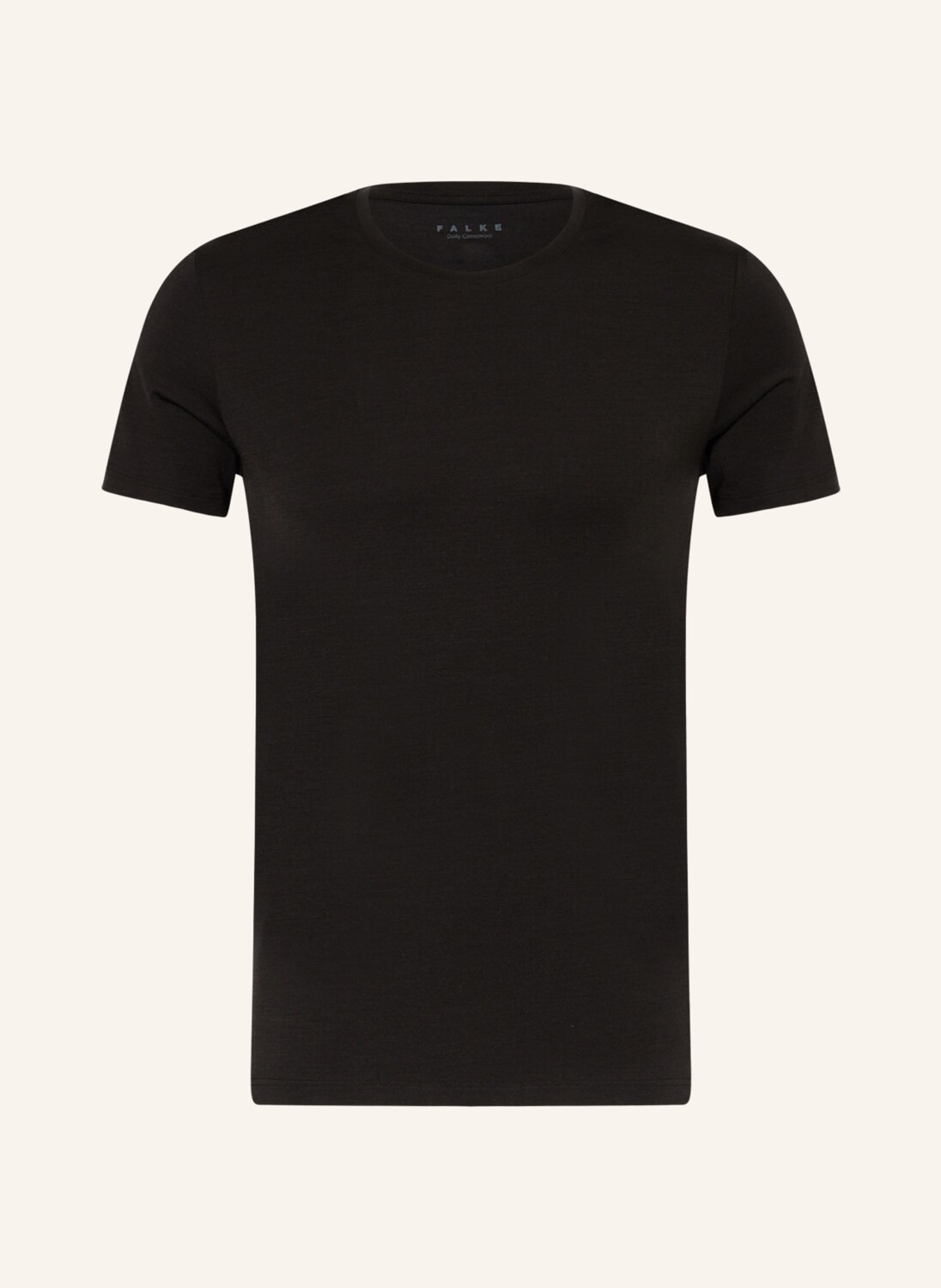 

Футболка FALKE DAILY CLIMAWOOL mit Merinowolle, черный