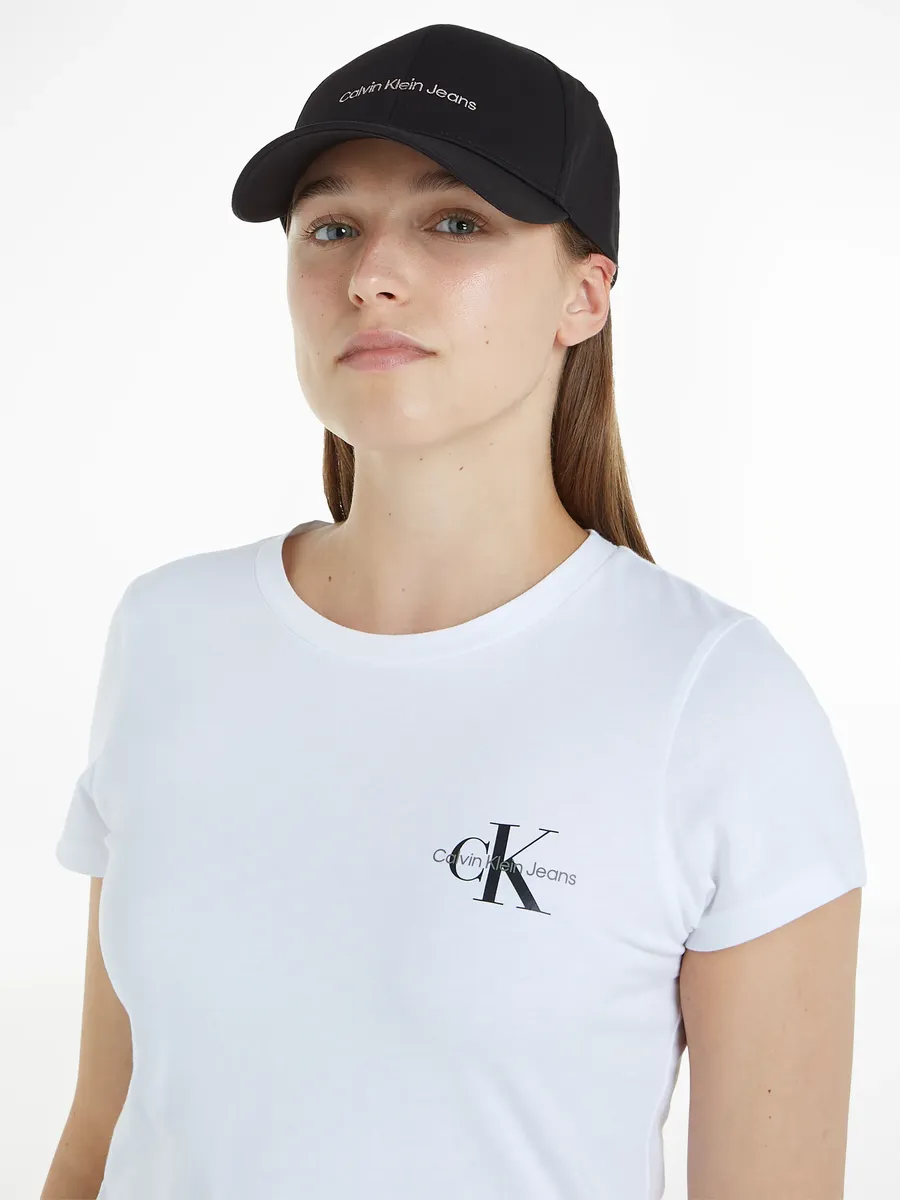 

Бейсбольная кепка Calvin Klein Jeans "INSTITUTIONAL CAP", цвет Black/Pale Conch