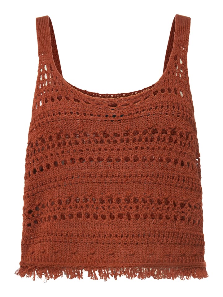 

Свитер терракотового цвета Ulla Popken