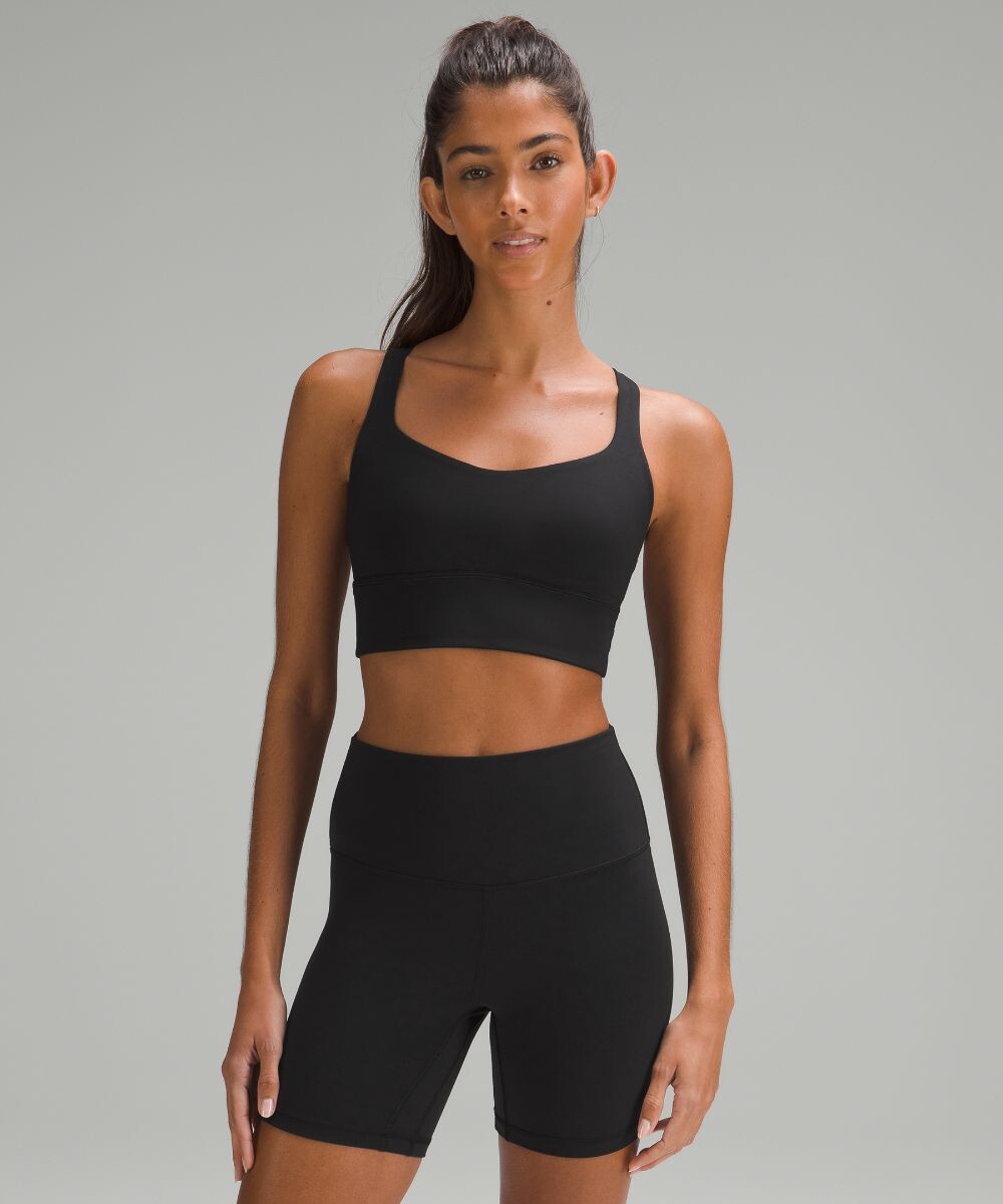 

Удлиненный бюстгальтер Free to Be - Wild Lululemon, черный