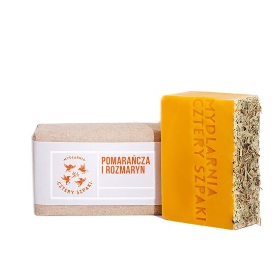 

Мыло «Четыре скворца», апельсин и розмарин, 110 г, Cztery szpaki