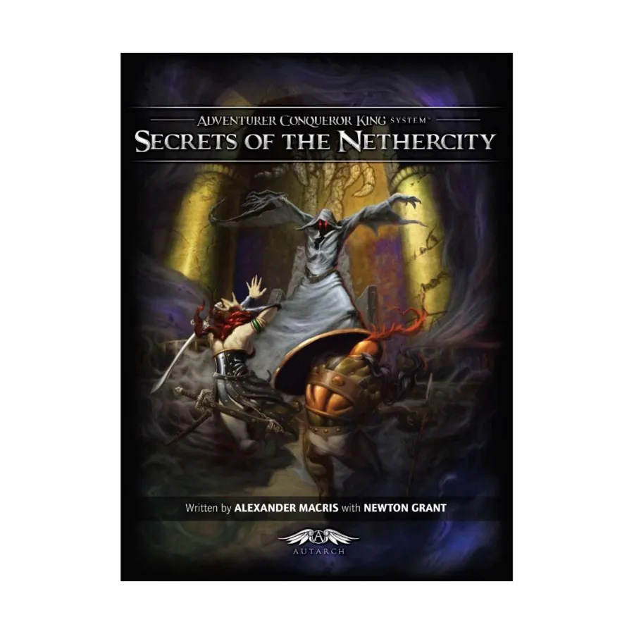 

Secrets of the Nethercity, Adventurer Conqueror King System, мягкая обложка