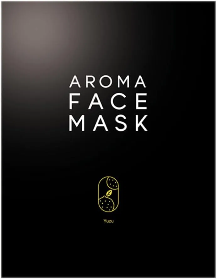 Маска для лица листовая с ароматом юдзу E-Aroma, 1 шт., 20 мл