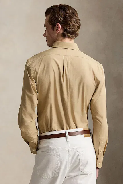 Рубашка с воротником button-down Polo Ralph Lauren, зеленый — фото 2