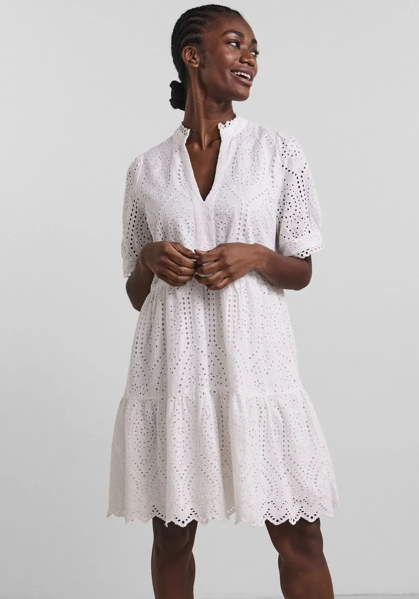 

Платье-блузка Y.A.S "YASHOLI SS DRESS S.NOOS", цвет Star White