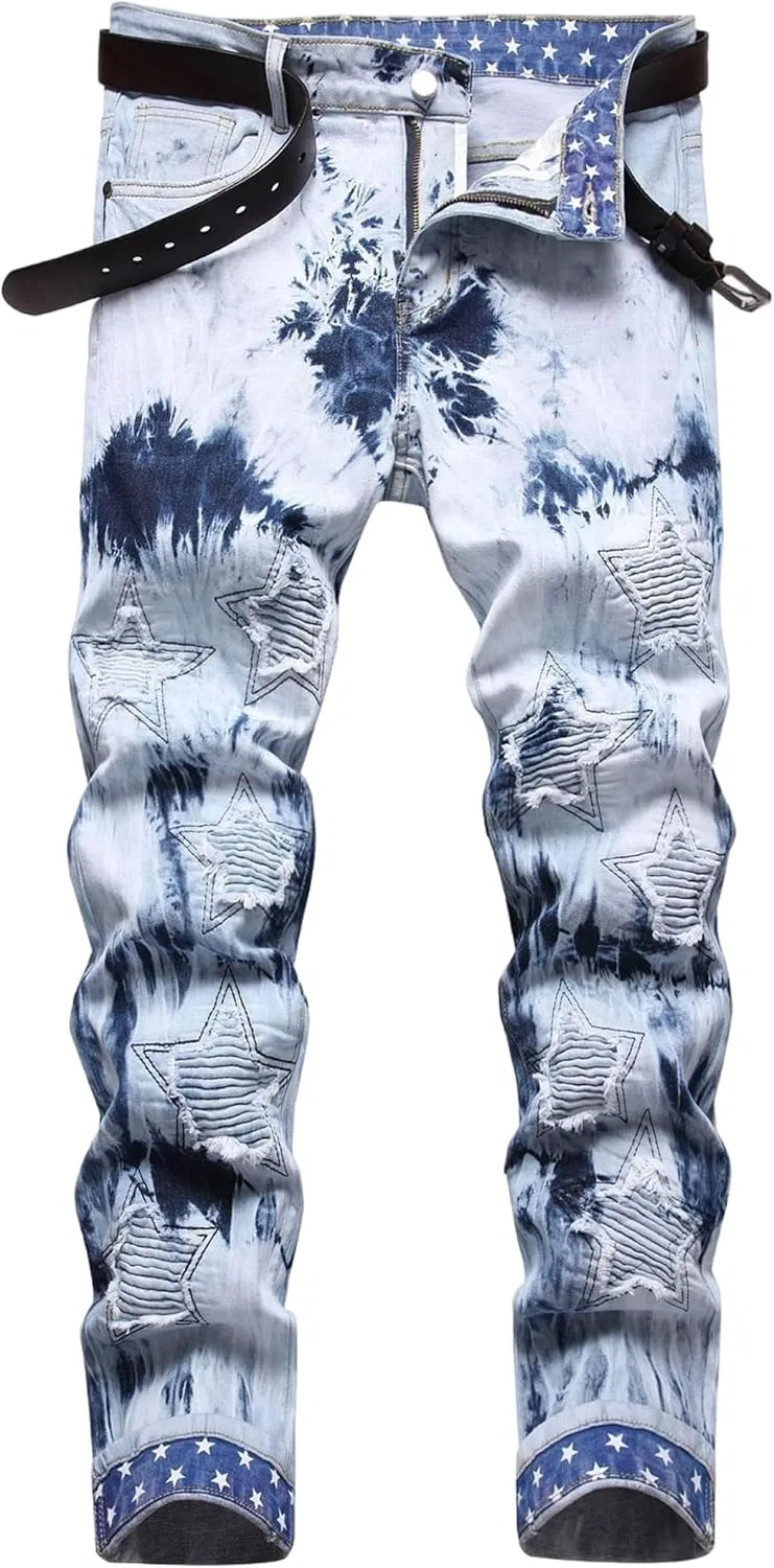 Джинсы бойфренды Light Blue