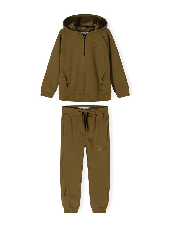 

Minoti Комплект из 2 предметов: спортивный костюм 23fleece121 цвета охры