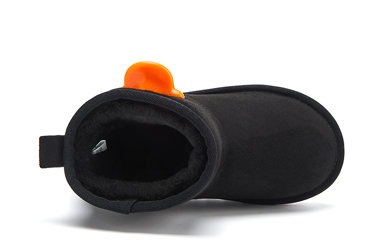 B.Duck Желтые утиные утепленные детские ботинки cotton с амортизацией и устойчивостью к истиранию — фото 4