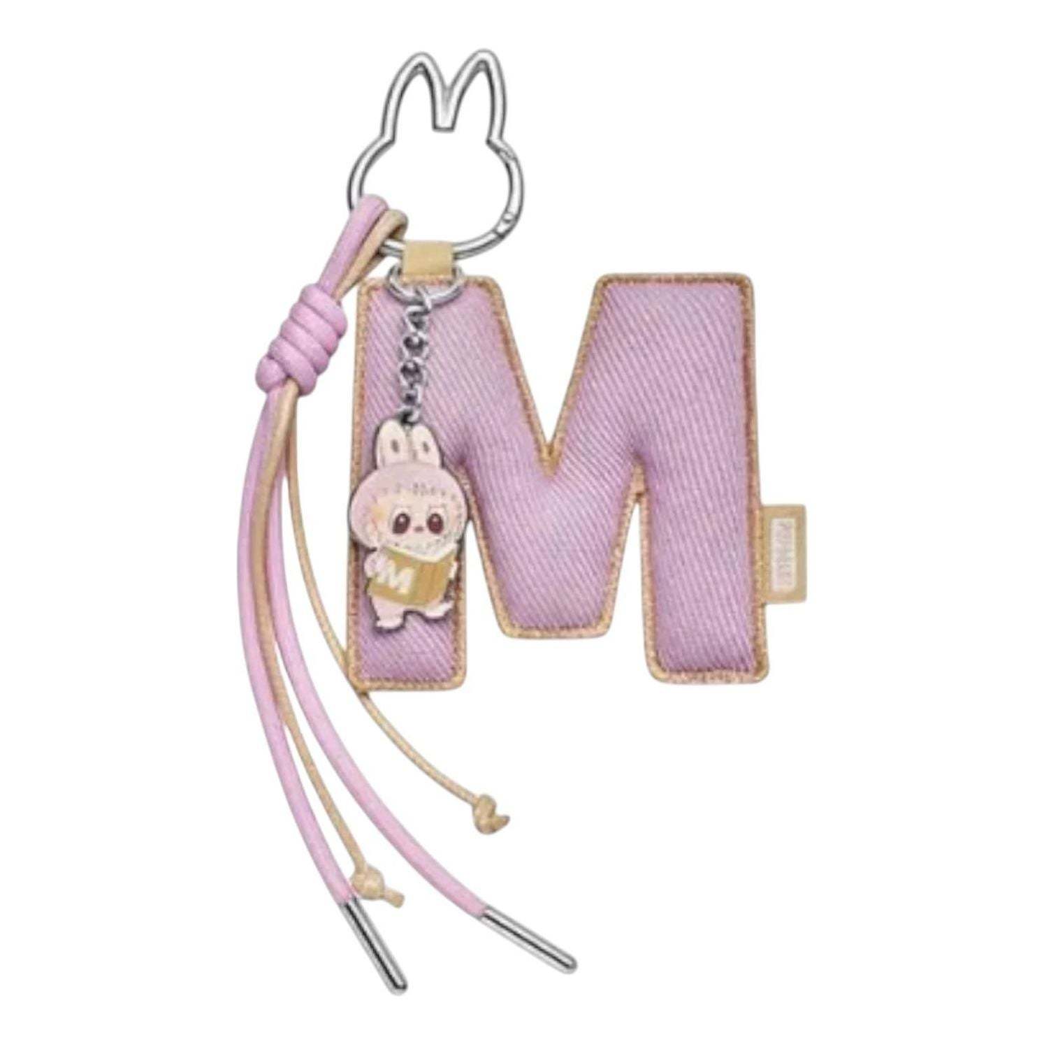 

Значок Pop Mart The Monsters Labubu Pin for Love Letter Pendant 'M'