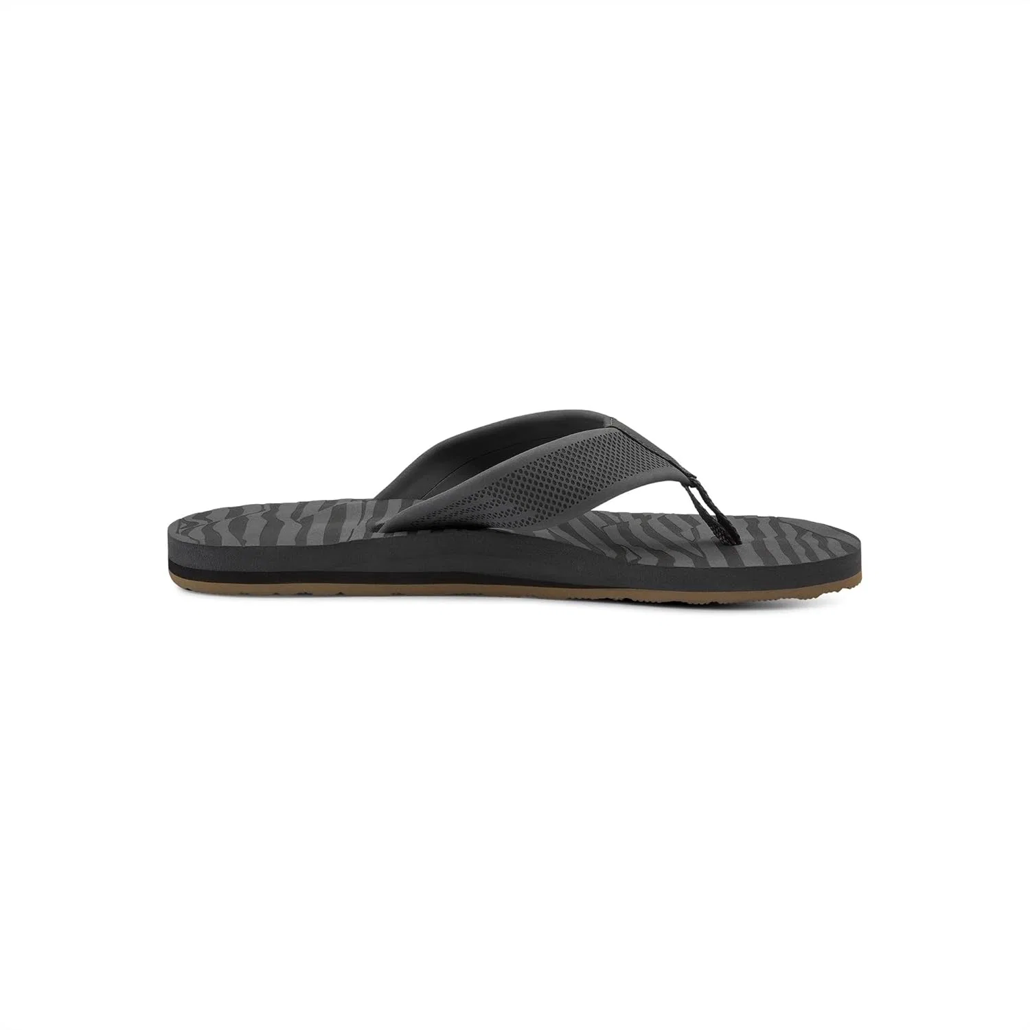 Сандалии Volcom Daycation с разделителем для пальцев ног для мужчин, Black Top — фото 4
