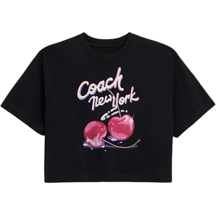 

ТРЕНЕРА Женская футболка COACH, цвет Black