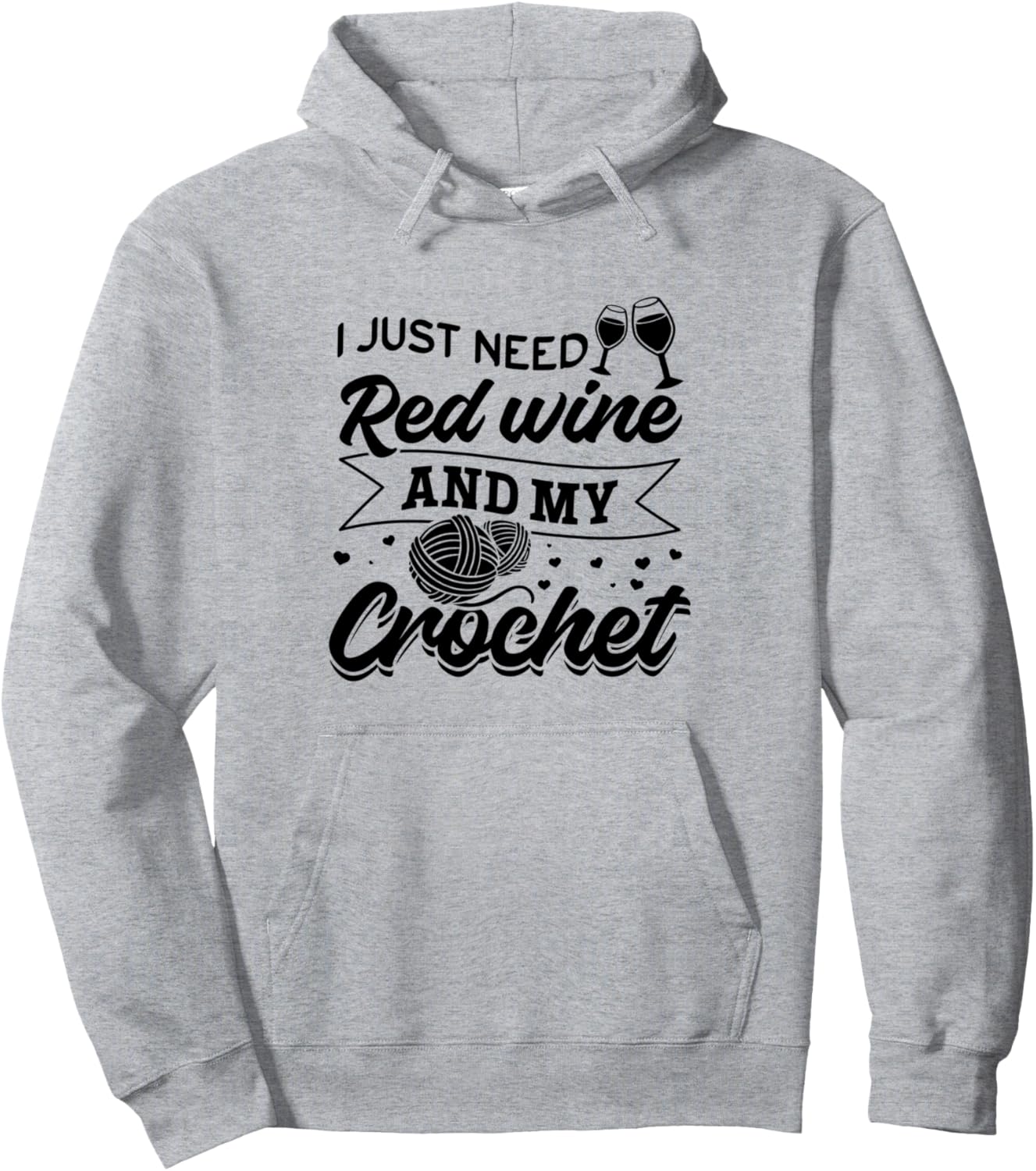 

Мне нужно красное вино и вязание крючком - Вязаная толстовка Crocheting Crocheter Crochet Lover