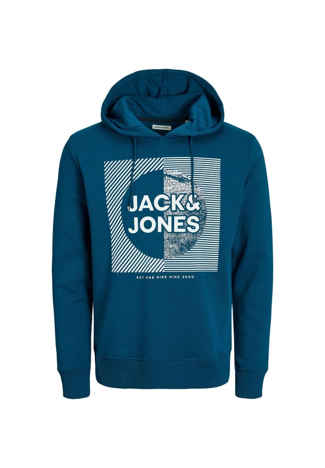 

Толстовка с капюшоном Hoodie Stone Jack & Jones, синий