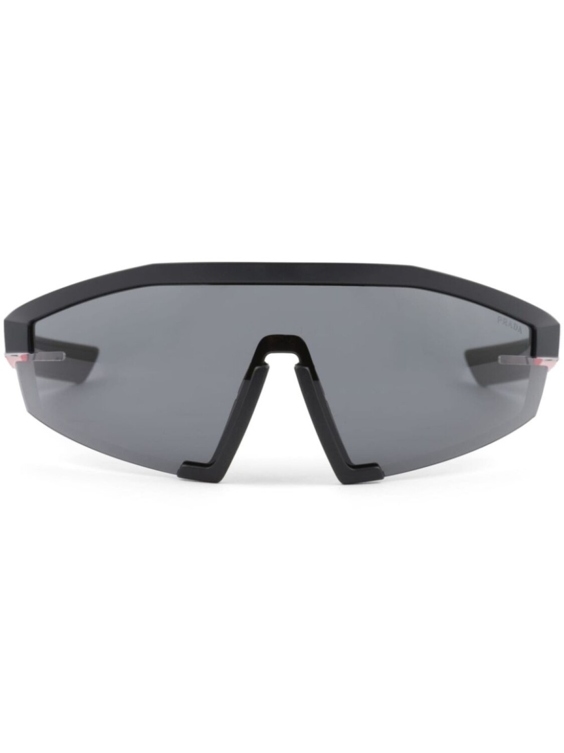 

Солнцезащитные очки Linea Rossa Impavid Prada Eyewear, черный