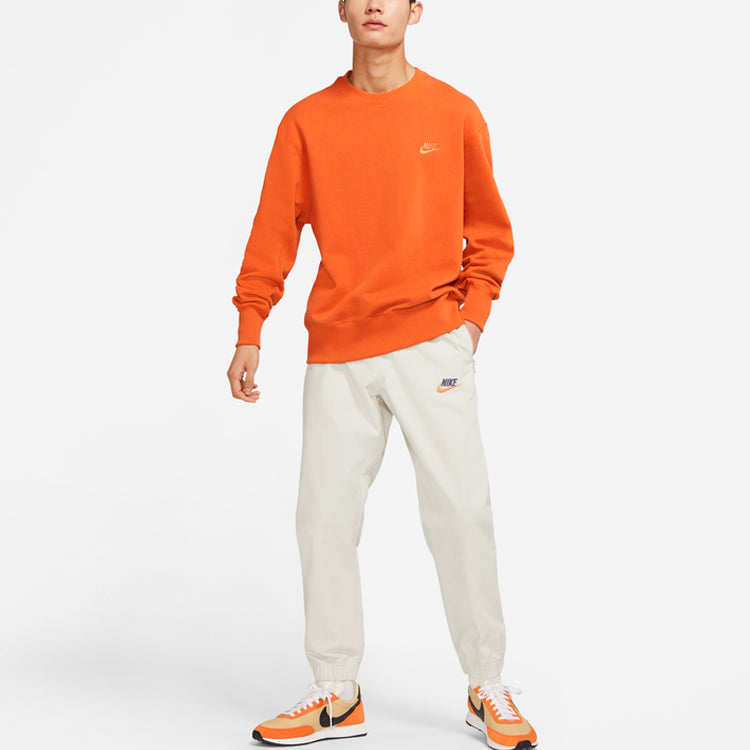 Спортивные брюки Men's Nike Woven Logo Printing Sports Pants/Trousers/Joggers Autumn White DR7832-072 — фото 3