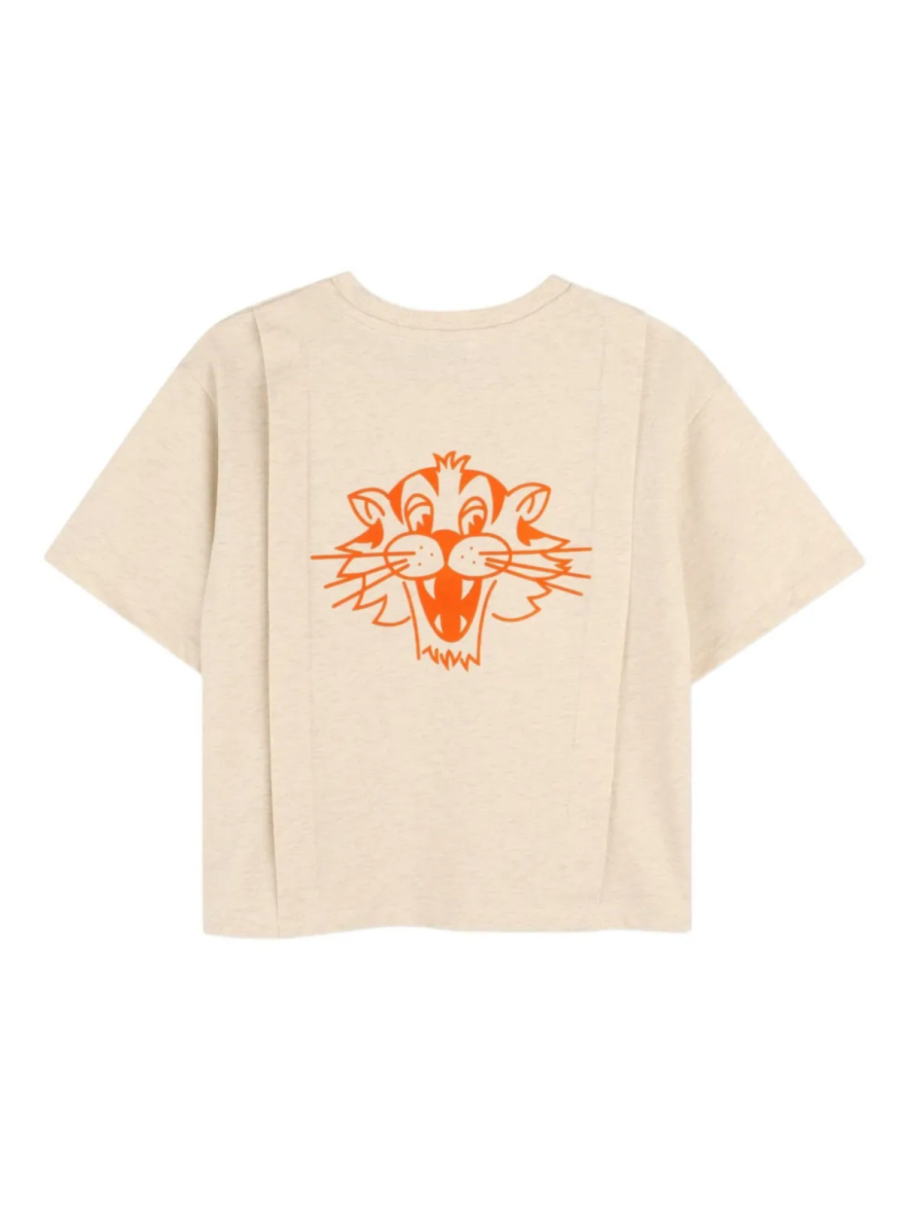 

Kenzo Kids плиссированная футболка, нейтральный