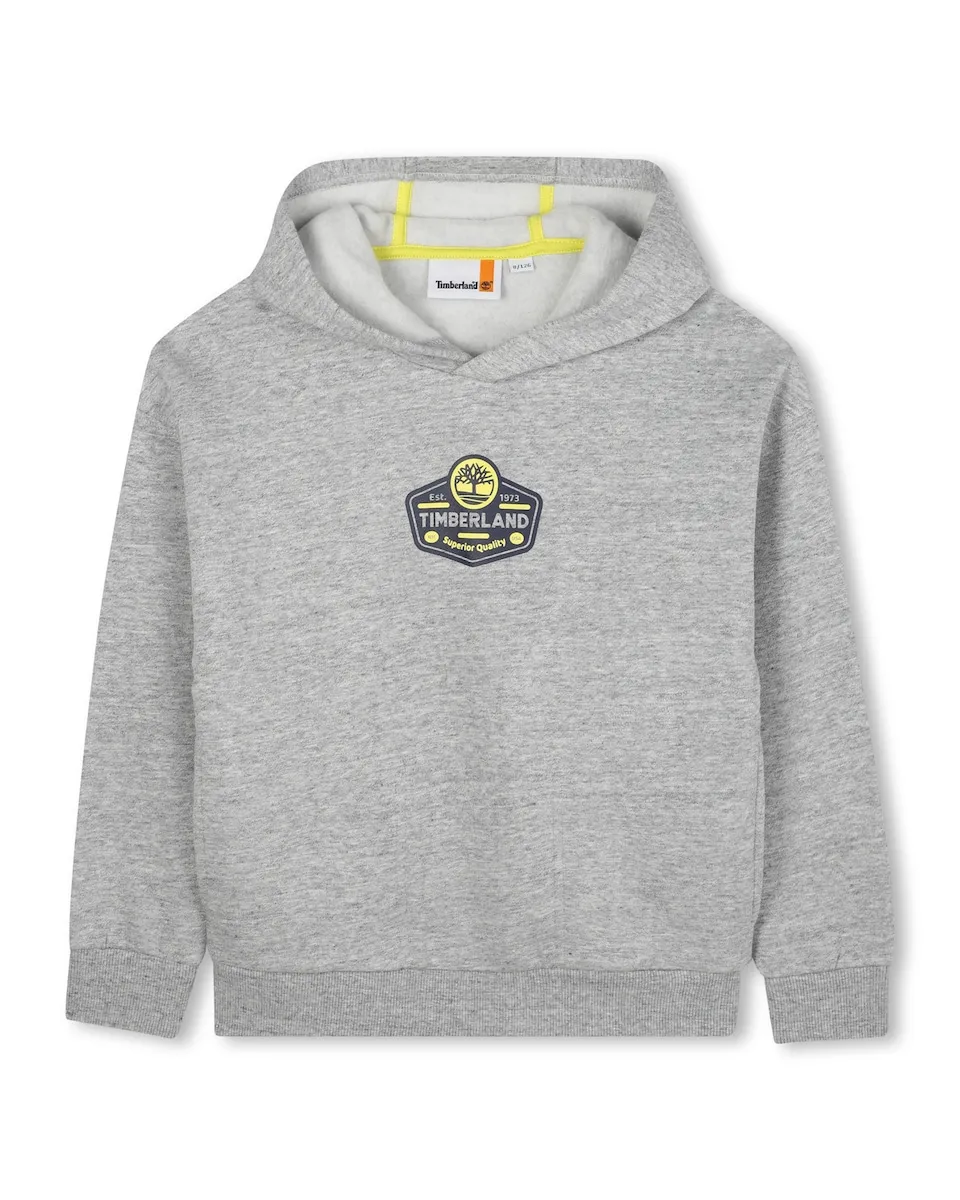 

Детский свитер с длинным рукавом Timberland, светло-серый