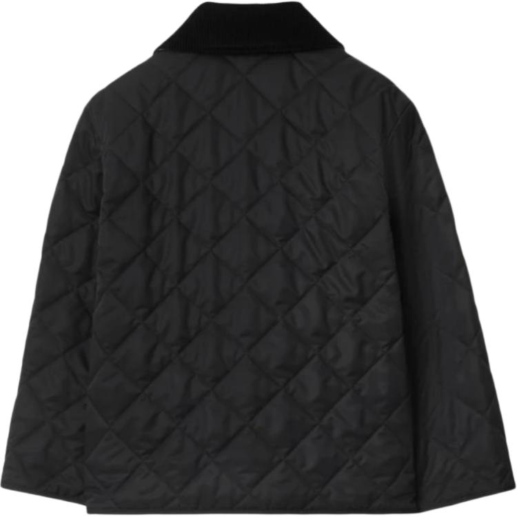 Burberry Утепленная куртка Black Kids' — фото 2