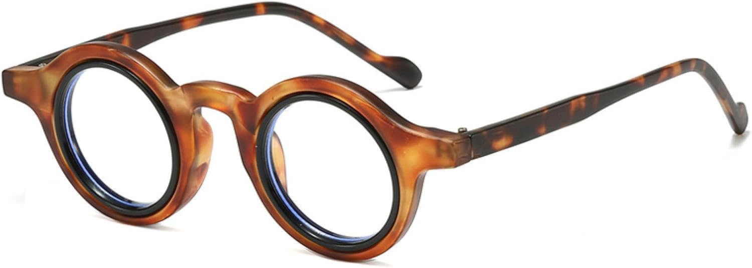 

Солнцезащитные очки с защитой от УФ-излучения UV400 для женщин и мужчин | Маленькая круглая двухцветная оправа в стиле панк | для занятий спортом на открытом воздухе (06) LXLHWN, 04