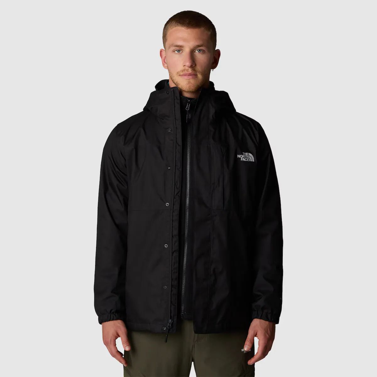 

Мужская куртка North Face Quest Zip-In Triclimate 3-в-1 The North Face, черный