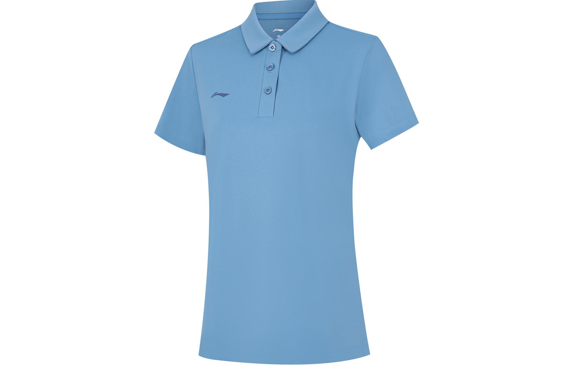 

Футболка поло женская LiNing Paris Blue
