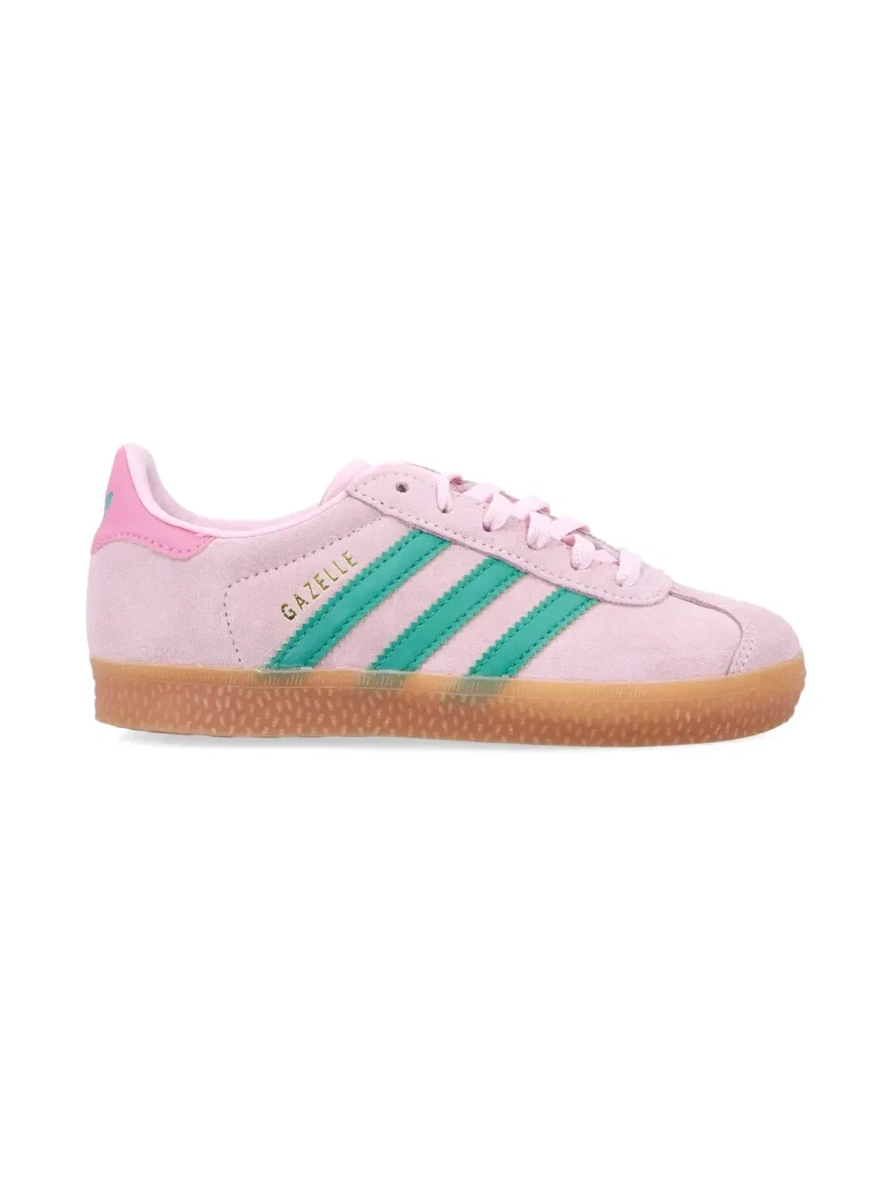 Кроссовки Gazelle Adidas Kids, розовый — фото 2