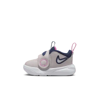

Кроссовки Nike Team Hustle D 11, цвет Platinum Violet/Playful Pink/Midnight Navy/White