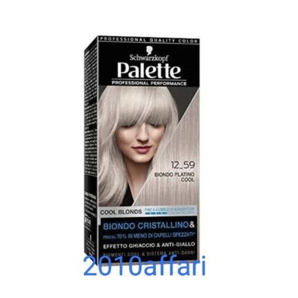 

Краска Palette Blond Lightening 12-59 Cool Platinum Blonde, Schwarzkopf