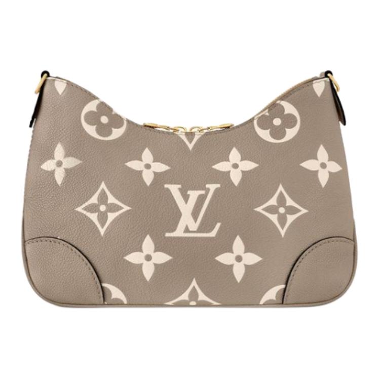 Сумка кросс-болонь женская голубино-серый/крем LOUIS VUITTON — фото 4