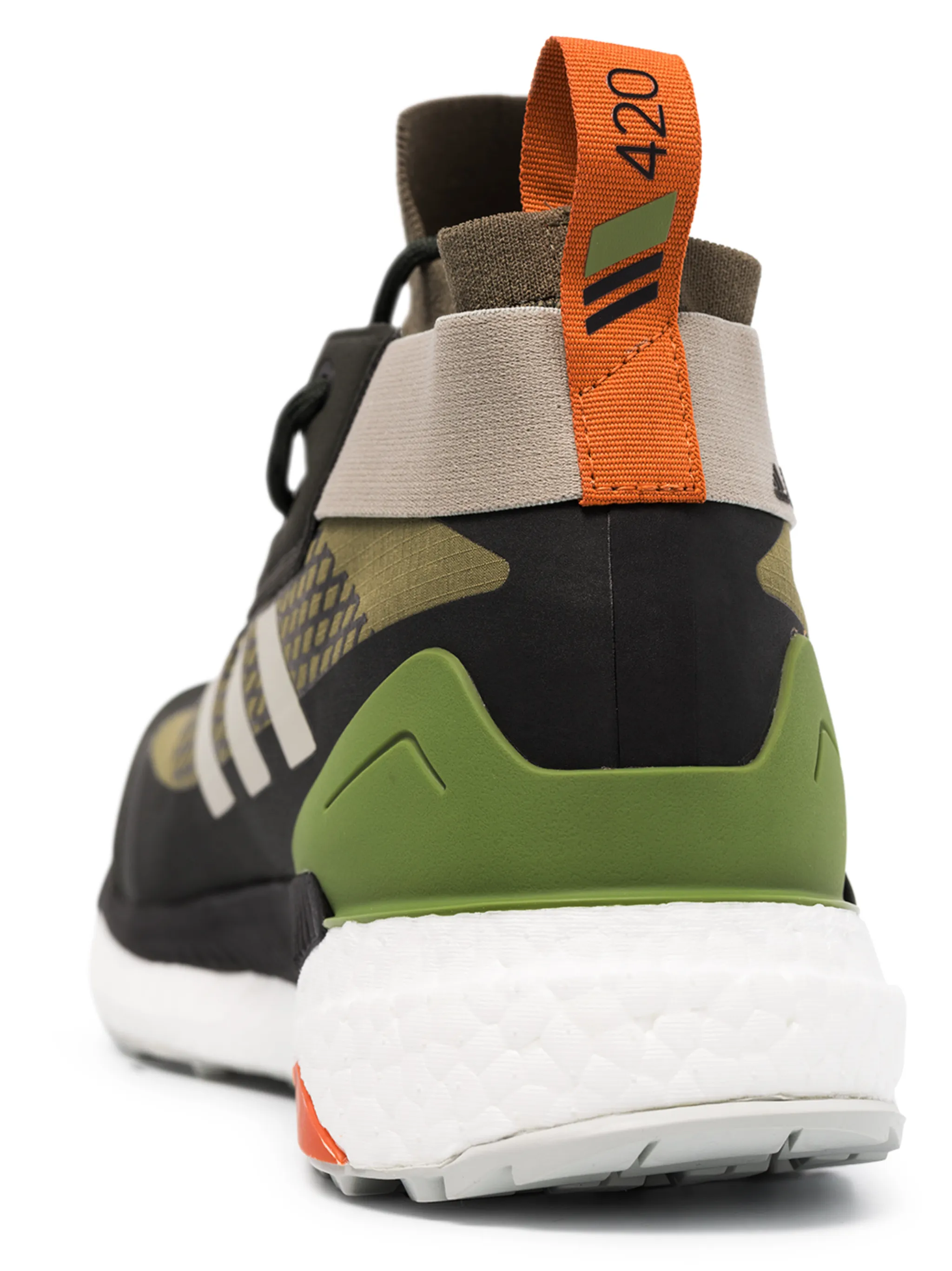 Кроссовки Terrex Free Hiker Adidas, зеленый — фото 3