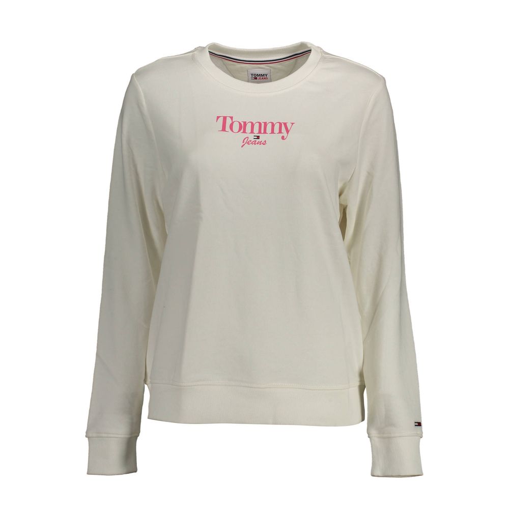 

Белый хлопковый свитер Tommy Hilfiger