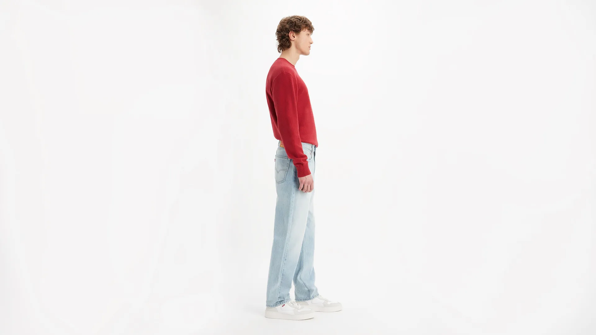 Мужские джинсы свободного кроя 550 Levi's, цвет Can't Stand the Rain - Light Wash - Non-Stretch — фото 2
