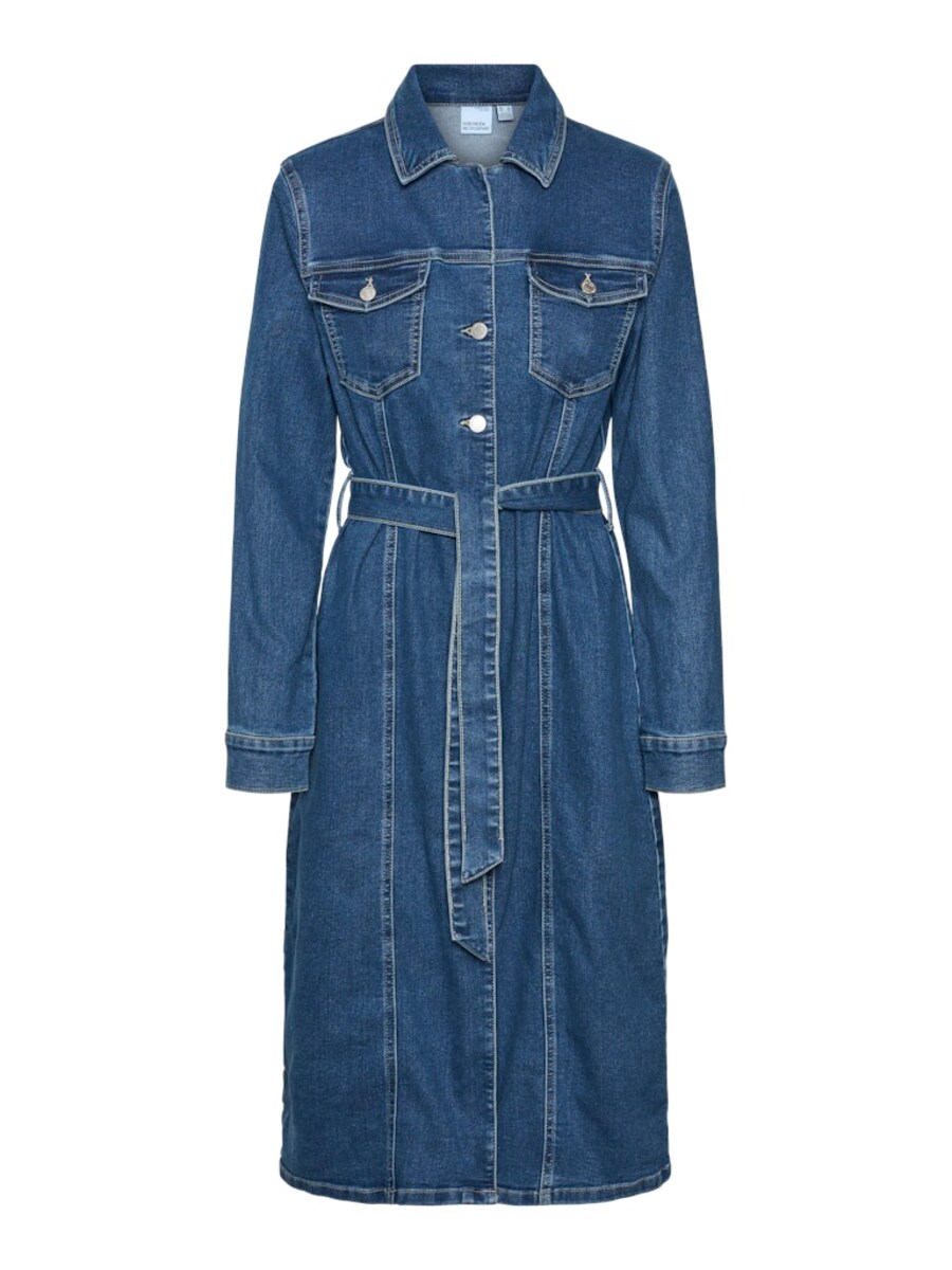 

Платье-рубашка VERO MODA VMTelly, синий деним